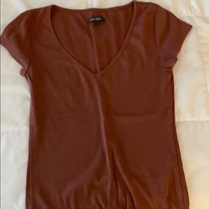 Dark coral t shirt